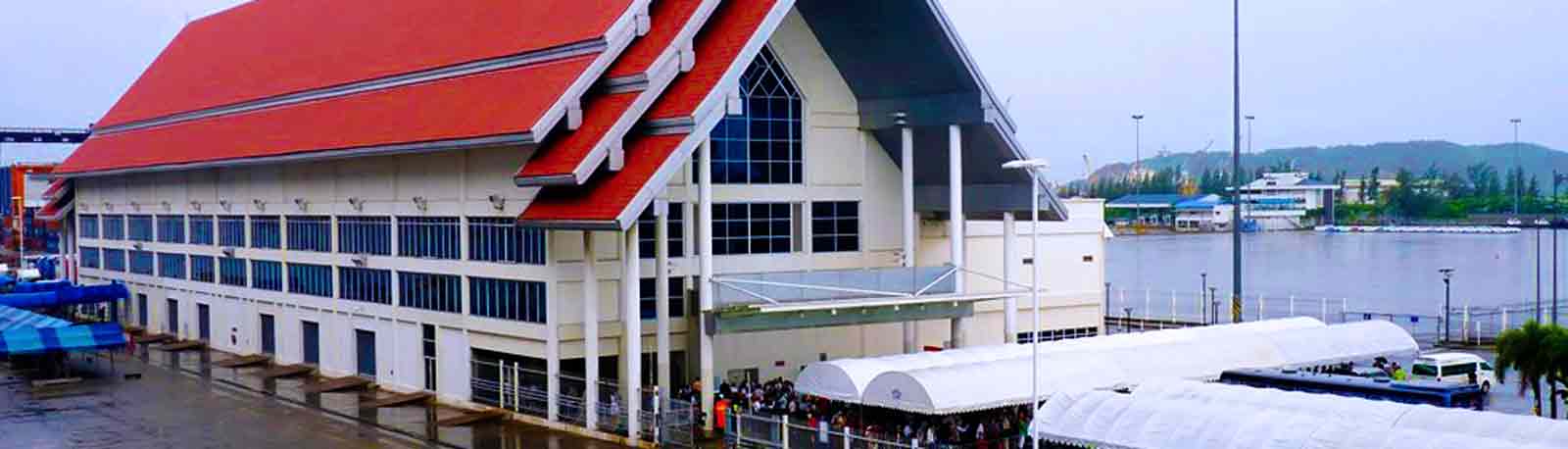 The Laem Chabang Terminal,  Bangkok cruise port