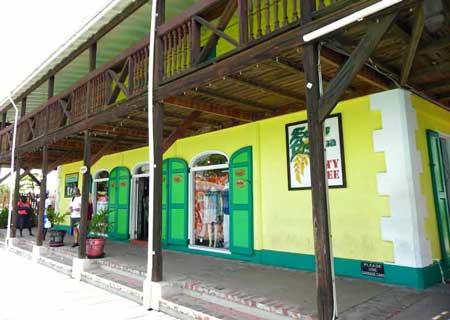 Photo of Redcliff Quay in Antigua.