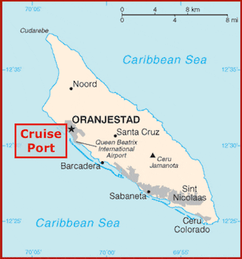 cruise ship tracker aruba