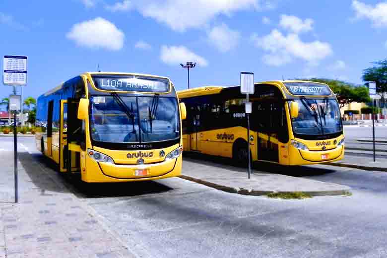 Bus Terminal Aruba Cruise Port Photo of Bus Terminal in Aruba