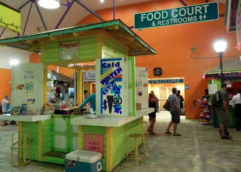  of the Food Court at the Cruise Terminal in Nassau.