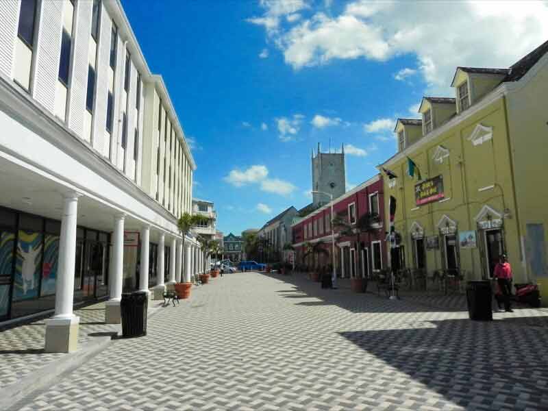 Photo of King Street in Nassau.