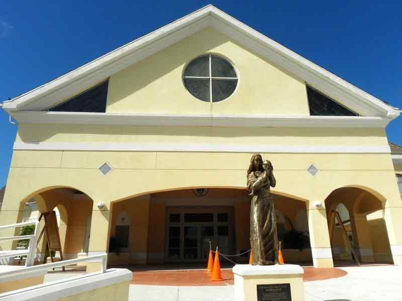 Photo of the St. Francis Xavier Cathedral in Nassau.