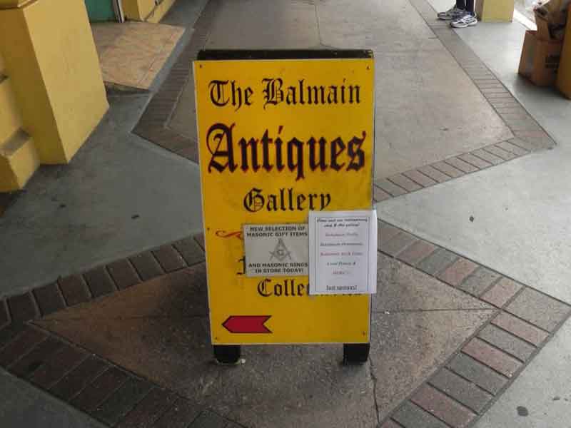 Photo of Balmain Antiques shop in Nassau.