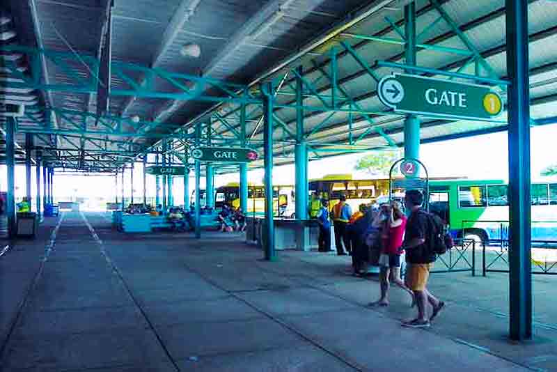 bridgetown airport to cruise port