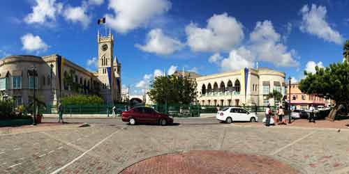 Photo of Heroes Square in Barbados Cruise Port