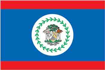 Image of Belize Flag
