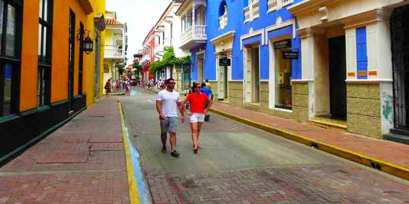 Photo of Street in Cartagena (Colombia)