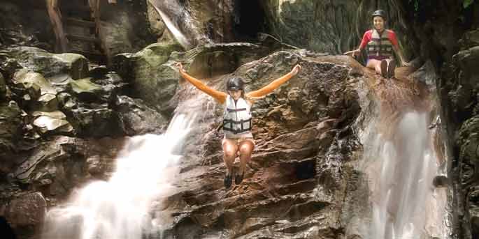 Photo of Damajuagua Waterfalls in Amber Cove Cruise Port courtesy of the Dominican Republic Ministery of Tourism