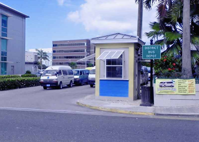 Photo of Central Bus Station in Georgetown Grand Cayman