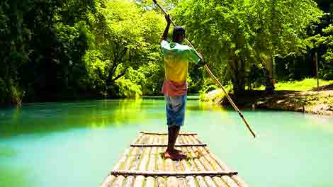 Photo of Rafting in Martha Brae close to Montego Bay cruise port