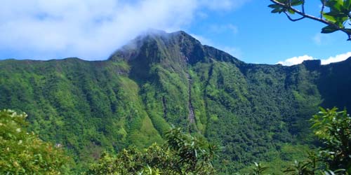 Photo of Mount Liamuiga in St Kitts