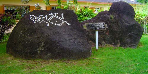 Photo of Petroglyphs in Saint Kitts.