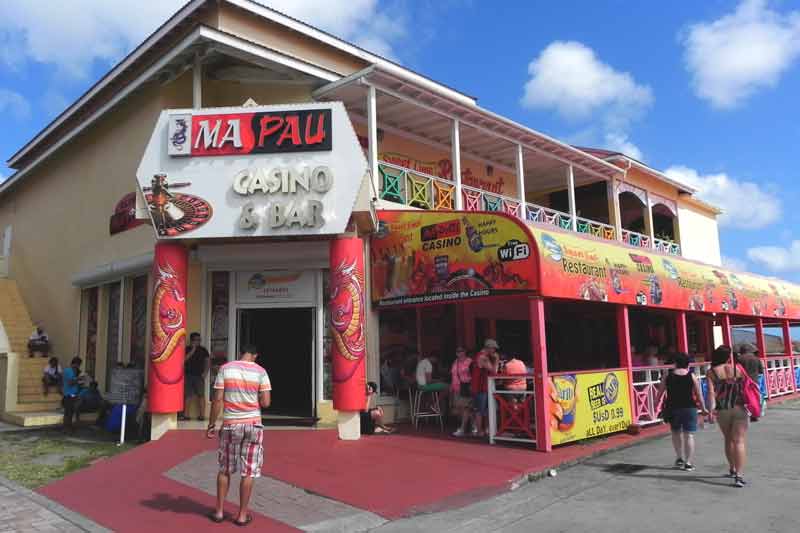 Photo of Bar in Port Zante, St. Kitts.