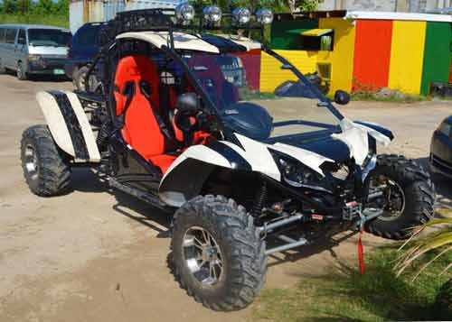 Photo of Dune Buggy in St Kitts.