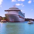 Photo of Ship Docked at Place Carenage in St. Lucia