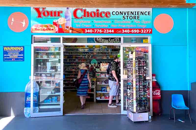 Photo of Convenience store  in the Crown Bay Dock, St. Thomas