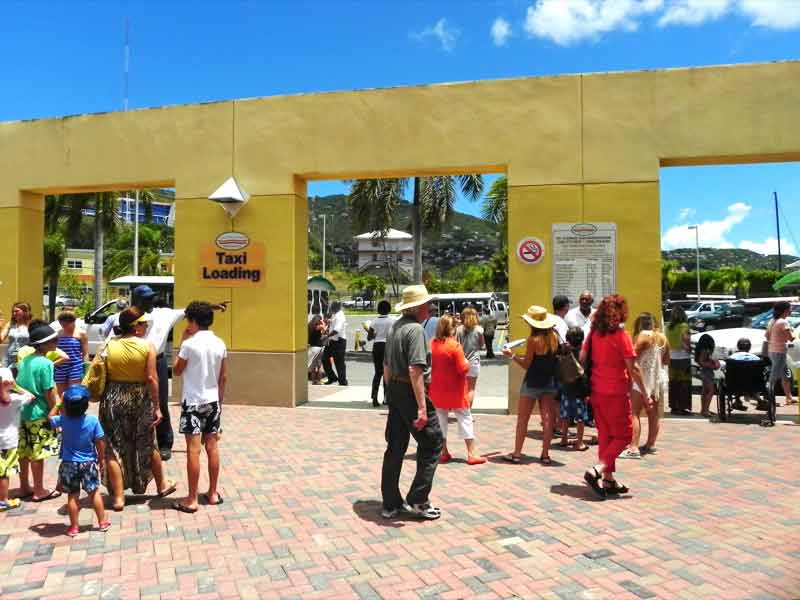 Photo of Taxi Dispatch in the Crown Bay Dock, St. Thomas