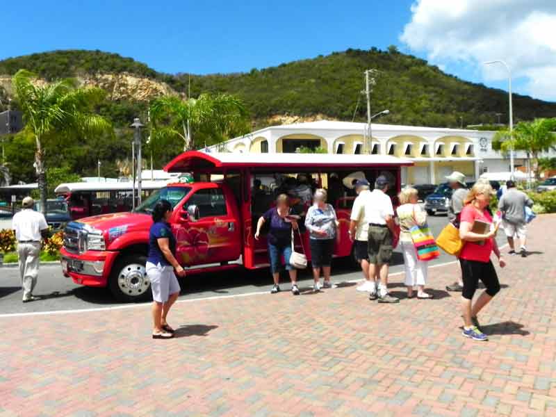 Photo of Taxi Arrival in the Crown Bay Dock, St. Thomas