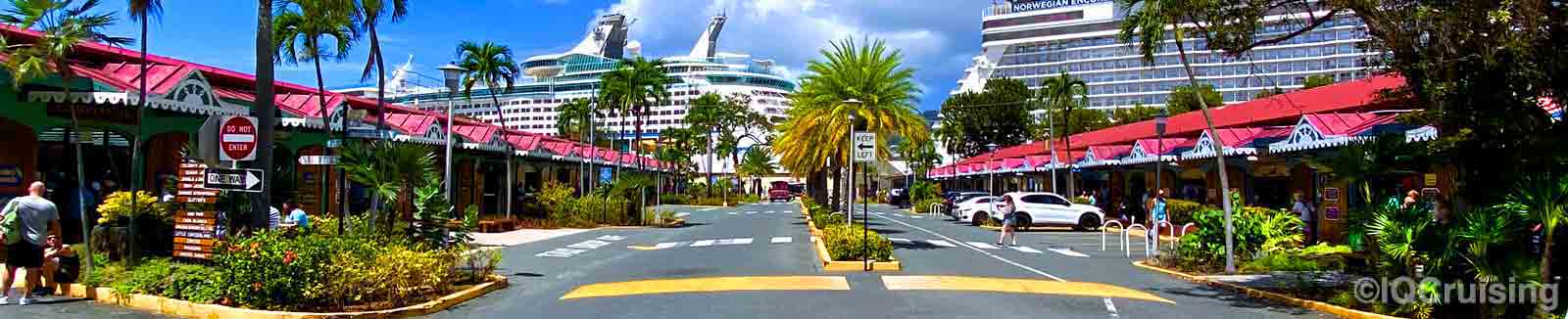 Photo by IQCruising of Havensight Dock in St Thomas (USVI) cruise port