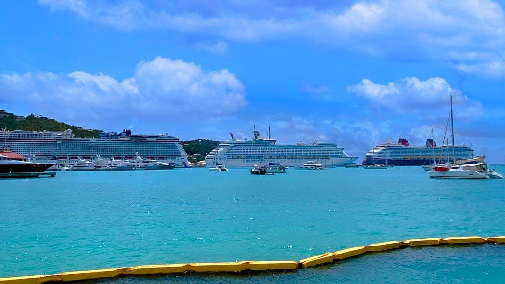 st thomas island cruise port