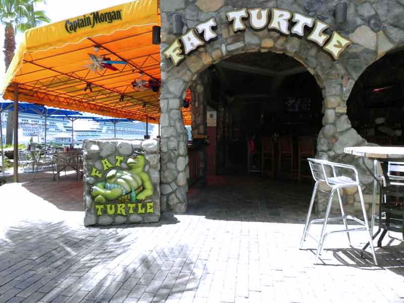 Photo of Fat Turtle restaurant in the Yacht Haven, St. Thomas, US V.I.