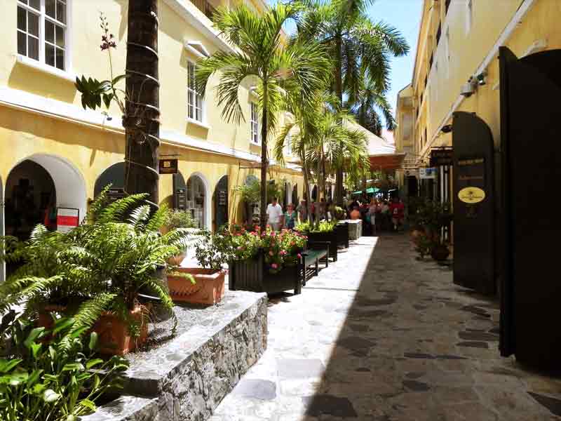 Photo of Palm Passage in Charlotte Amalie, St. Thomas US VI.