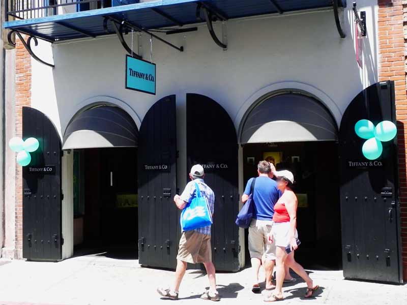 Photo of Tiffany's Shop in St Thomas (Charlotte Amalie) 