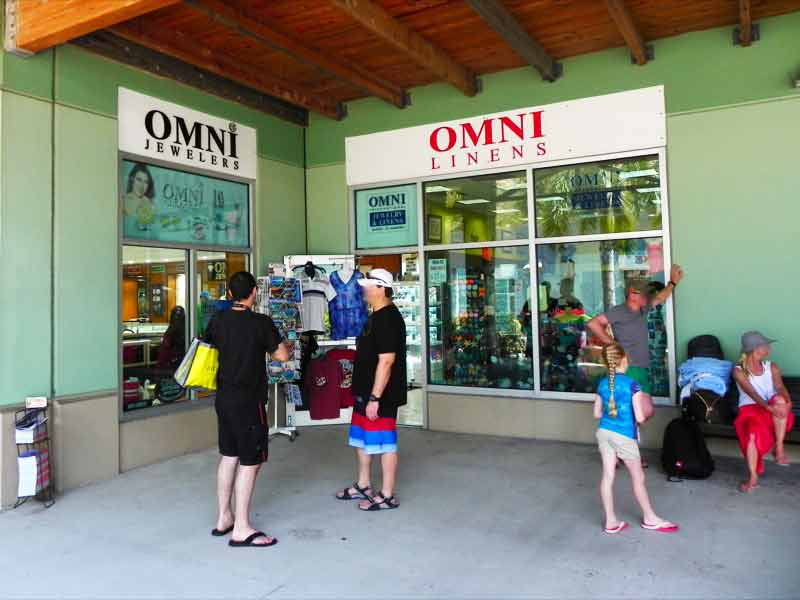 Photo of Omni shop in the Crown Bay Dock, St. Thomas US VI.