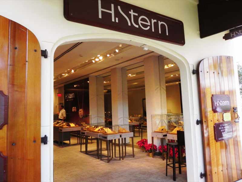 Photo of H.Stern shop in the Havensight Mall, St. Thomas US VI.
