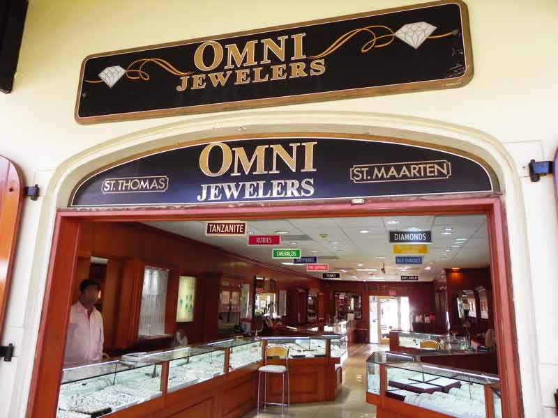 Photo of Omni shop in the Havensight Mall, St. Thomas US VI.