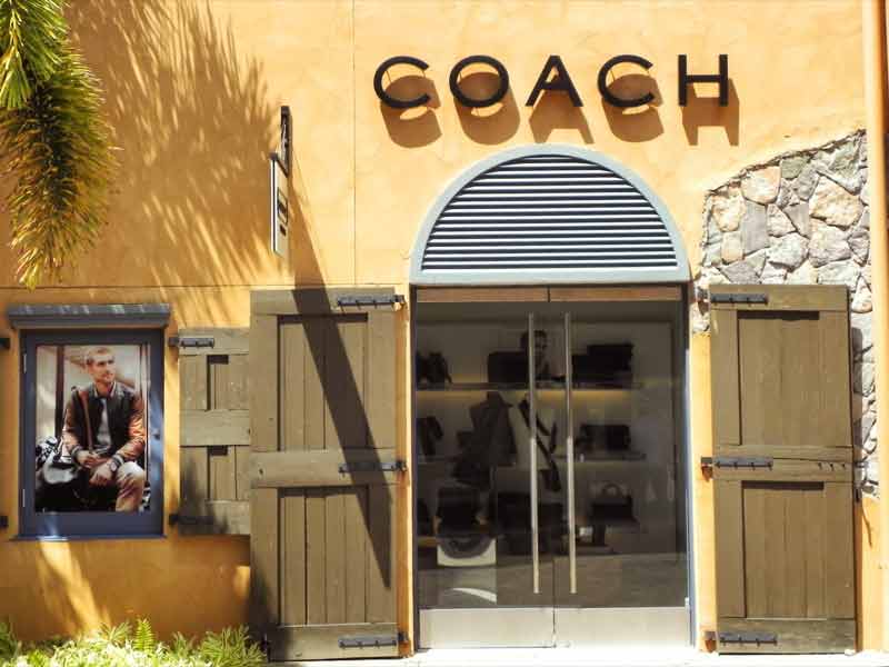 Photo of Coach shop in the Yacht Haven, St. Thomas US VI.