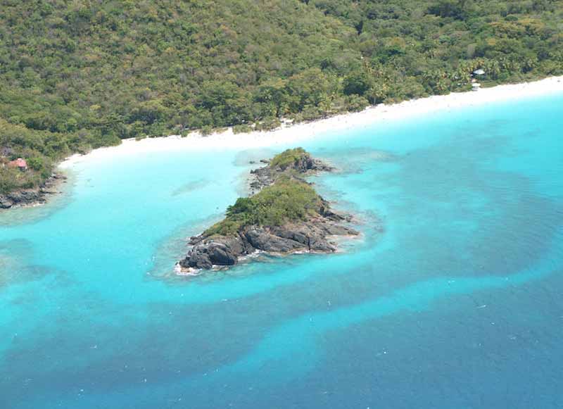 St. John's Beach St Thomas USVI Cruise Port Photo of St. John's Beach in St Thomas USVI Cruise Port