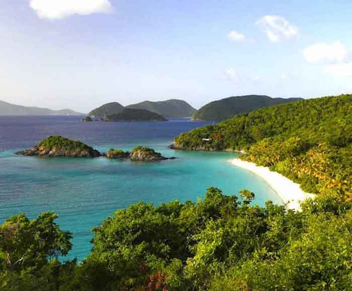 St John National Park St Thomas Cruise Ship Port Photo of St John's National Park