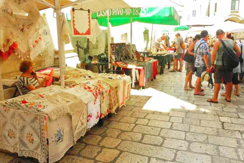 Boutique Local Crafts in Dubrovnik Cruise Ship Port Photo of Local Crafts in Dubrovnik