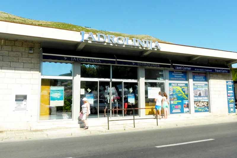 Photo of Jadrolinija Ticket Office in Dubrovnik Cruise Port