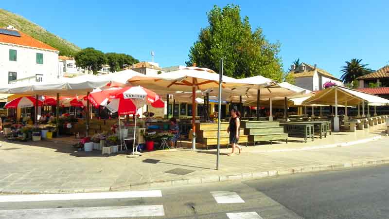 Photo of Fresh Market in Dubrovnik Cruise Port