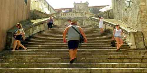 Photo of Baroque Stairs in Dubrovnik