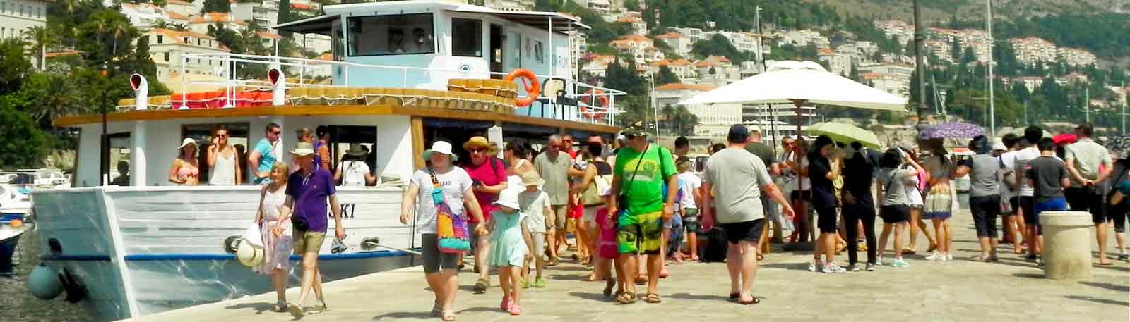 Photo by IQCruising of Excursion Boats in Dubrovnik cruise port