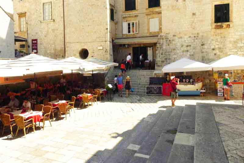 Photo of Cathedral Sqaure in the Dubrovnik Cruise Ship Port