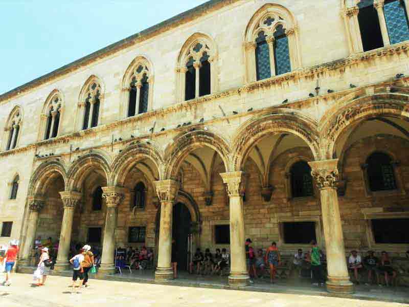 Rector's Palace Dubrovnik Cruise Ship Port Photo of Rector's Palace in the Dubrovnik Cruise Ship Port
