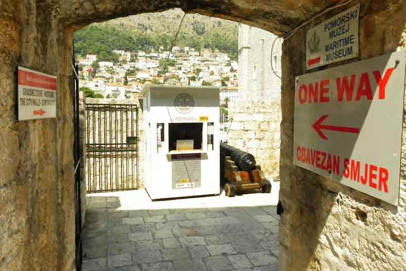 Photo of City Wall in the Dubrovnik Cruise Ship Port