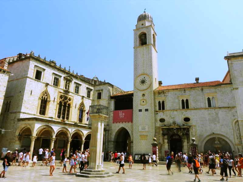 Photo of Clock Tower in Dubrovnik Cruise Port