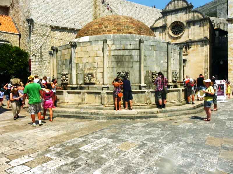 Photo of Onofrio's Fountain in Dubrovnik Cruise Port