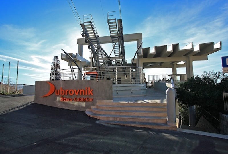 Photo of the Cable Car to Mount Srd in Dubrovnik