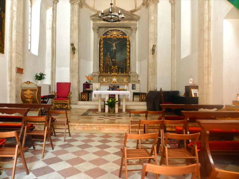 St Saviour's Church Dubrovnik Cruise Ship Port Photo of St Saviour's Church Interior in the Old Town