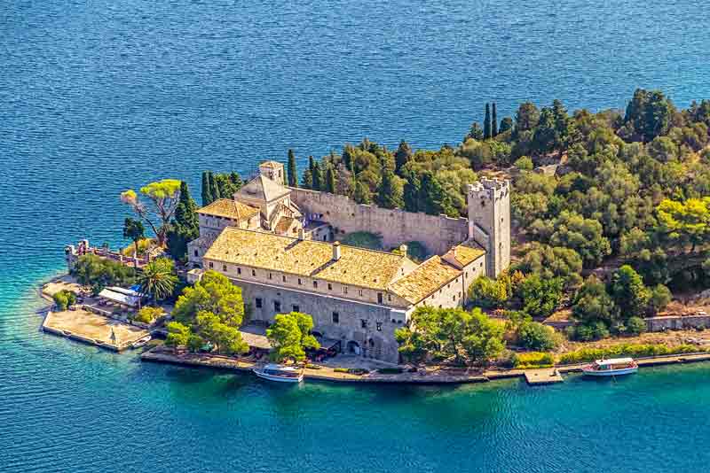 Photo of Convent in Mljet Island near Dubrovnik