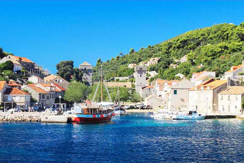 Photo of Šipan Island near Dubrovnik
