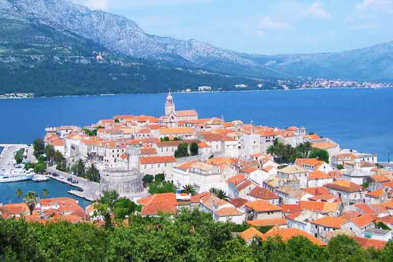 Korčula near Dubrovnik Cruise Ship Port Photo of Korčula near Dubrovnik Cruise Ship Port