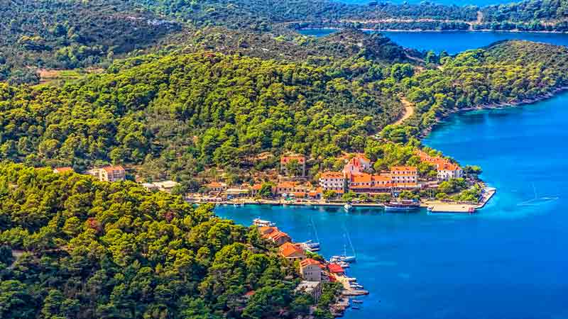 Photo of Convent in Mljet Island near Dubrovnik